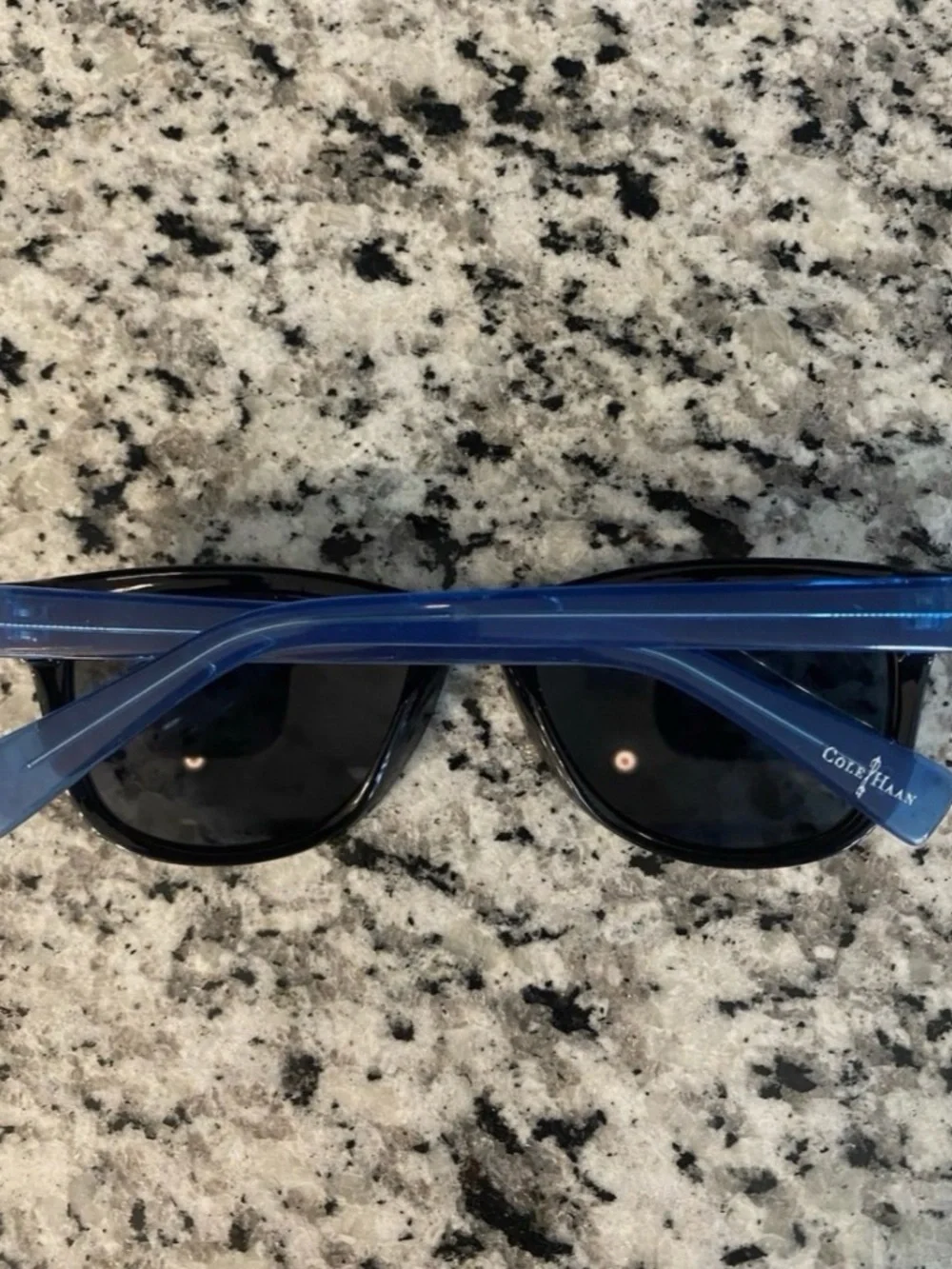 Cole Haan C6069 Black BLue Cats Eye Sunglasses 52-19 140 H10451